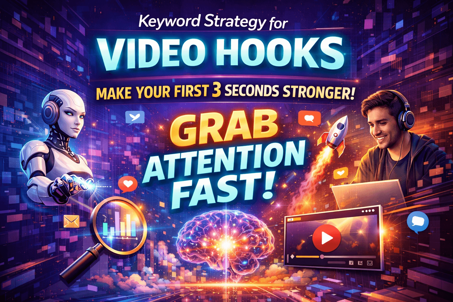 Keyword Strategy for Video Hooks: Make Your First 3 Seconds Stronger
